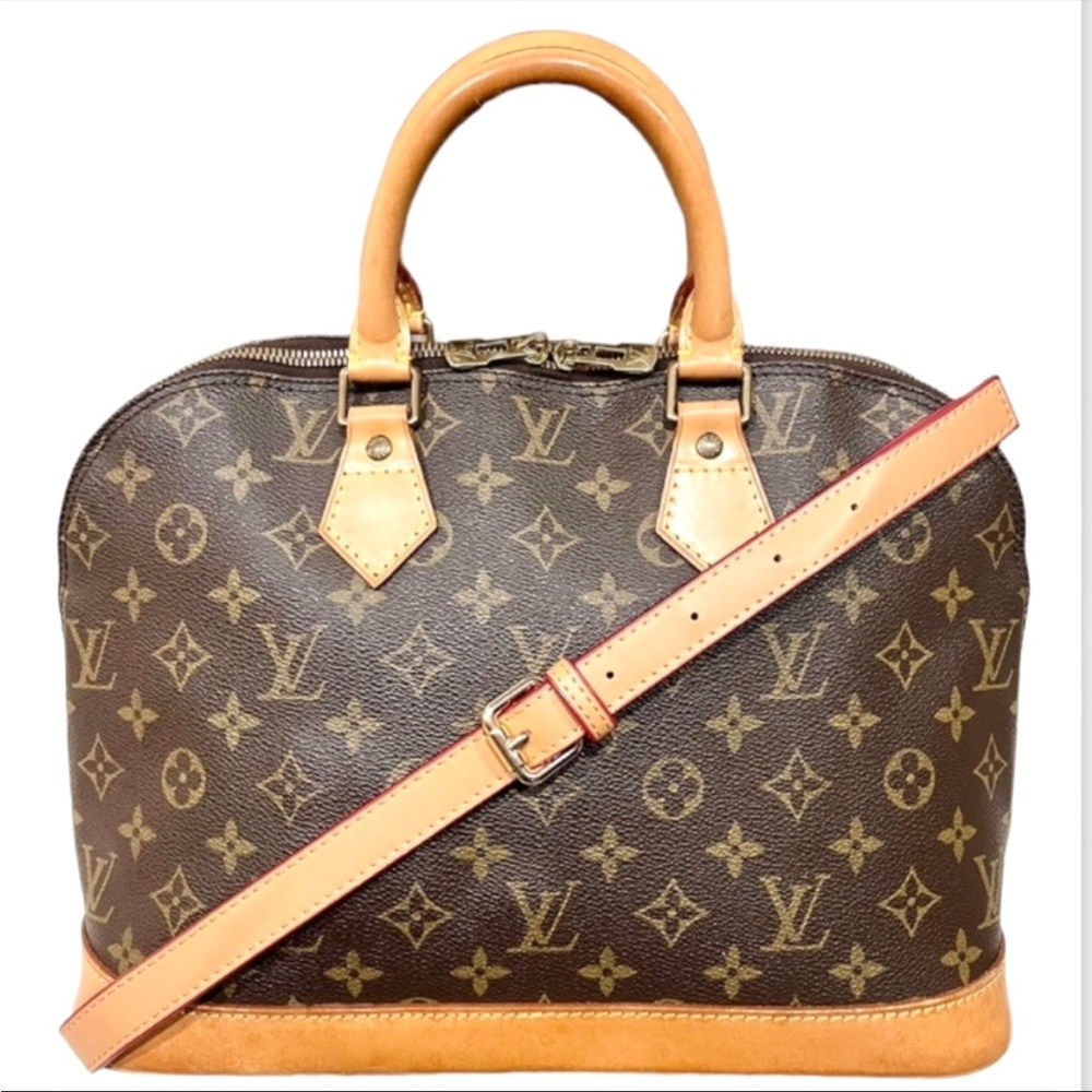 COPY - ON SALE! Authentic Louis Vuitton Monogram Alma PM Bag Shoulder Bag Tote …